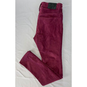Joe's The Icon Velvet/Felt/Velour Flawless Mid-Rise Skinny Ankle Jeans. 26? GUC!